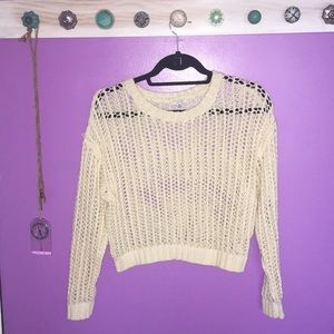 Knit Crop Long-Sleeve